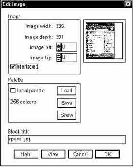 Подготовка чересстрочных изображений