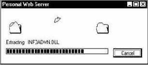 Установка сервера Microsoft Personal Web Server